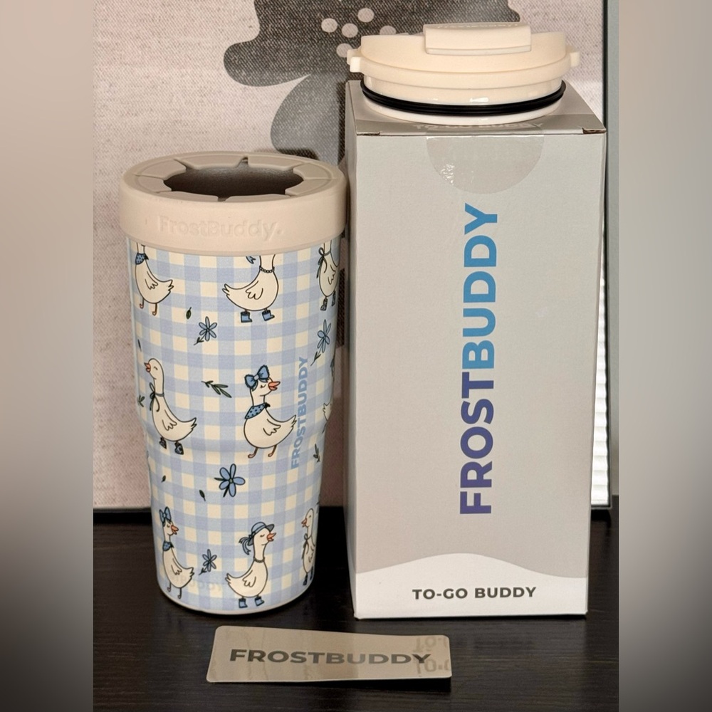NIB Little Goose Lane To-Go Buddy MultiUse Insulated tumbler LimitedEdition NWT